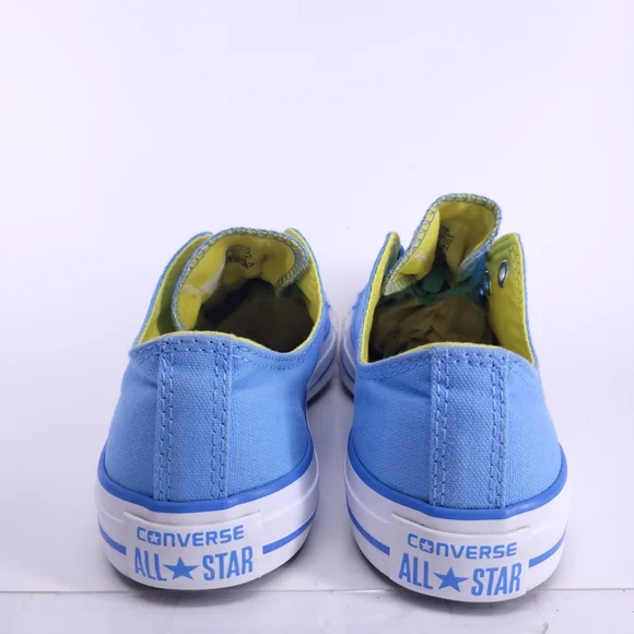 Converse All Star Blue and Yellow Low-Top Sneakers - Picture 8 of 12